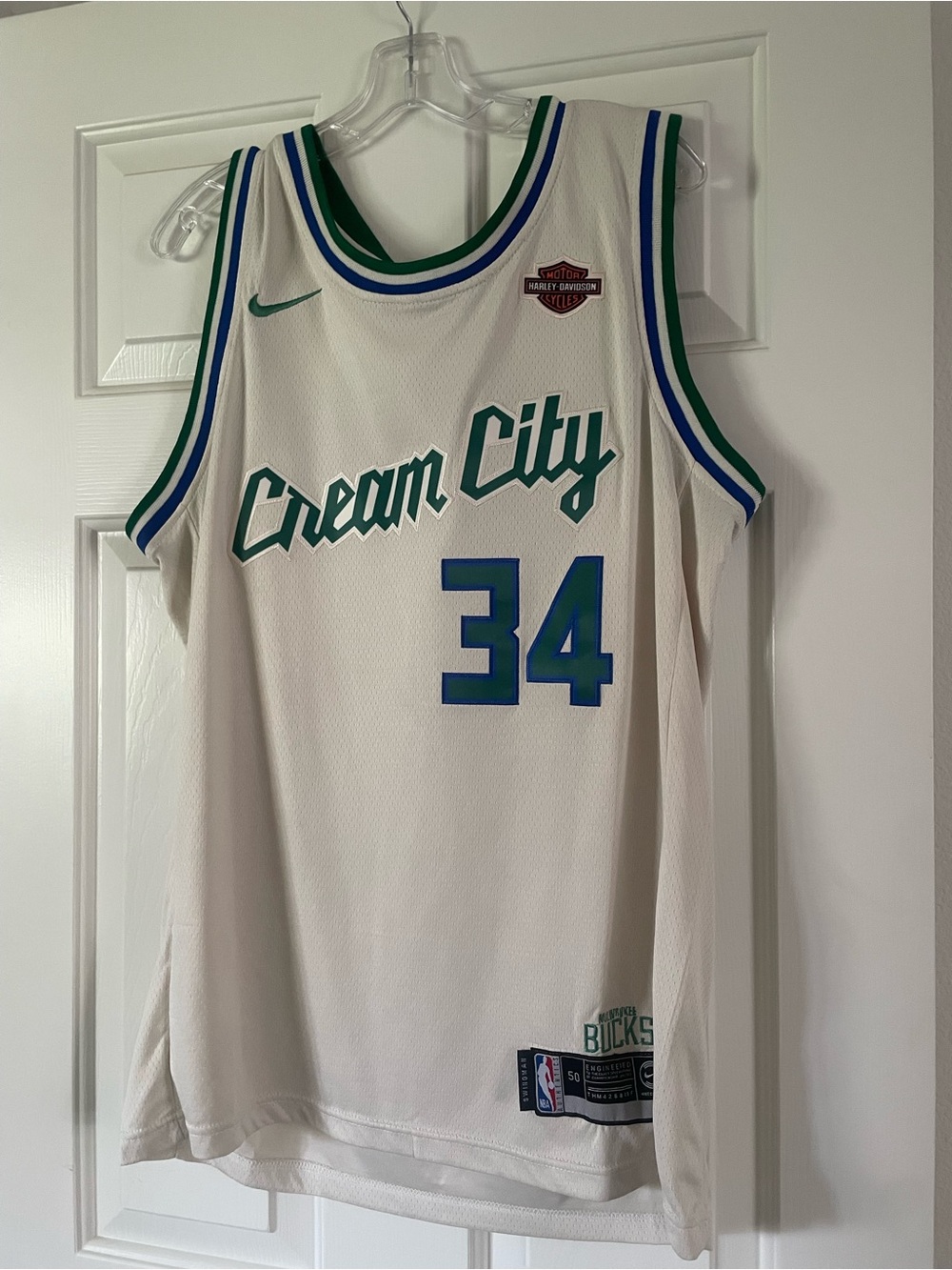 Cream City Nike Bucks Jersey